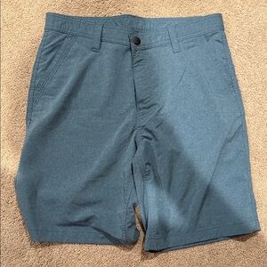 G.H. Bass & Co. Blue Flat Front Men's Shorts